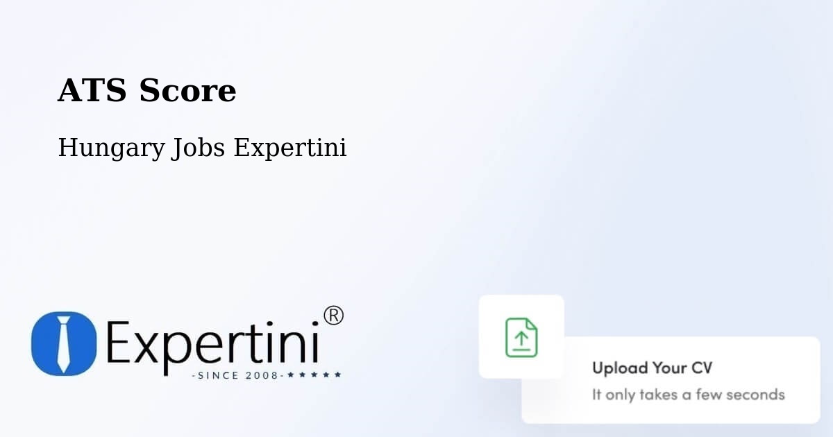 Resume ATS Score & Job Description Match Tool – Kosd - Hungary Jobs Expertini